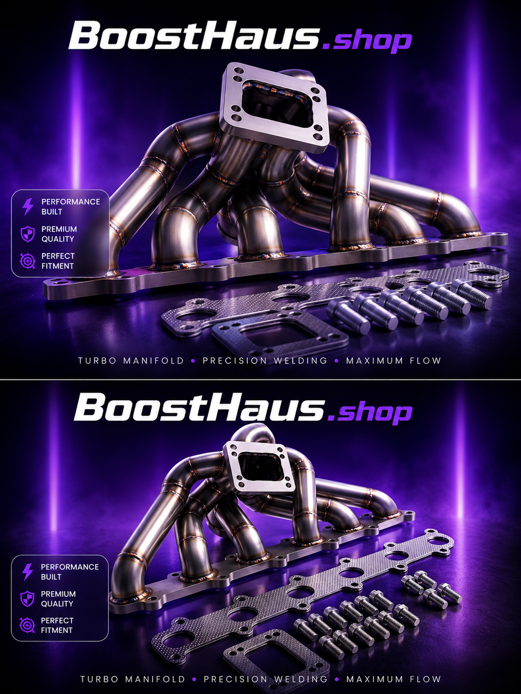 Barra High Mount Turbo Exhaust Manifold